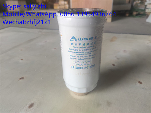 SDLG Filter bahan bakar 4110000563007, SDLG suku cadang untuk wheel loader LG936/LG956/LG958