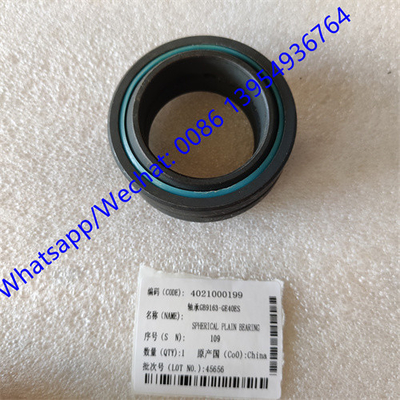 SDLG spherical flat bearing 4021000199, SDLG suku cadang untuk wheel loader LG918/LG936/LG956/LG958/L968F