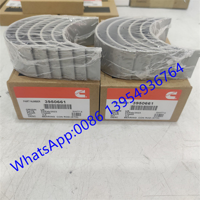 CUMMINS CONNECTING ROD BEARING 4110000081142/C3950661 untuk mesin CUMMINS 6CT, CUMMINS suku cadang