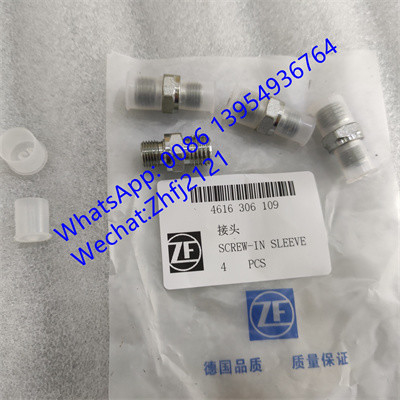 Original ZF SCREW-IN SLEEVE, ZF. 0637842525/4616306109, 4wg200 suku cadang untuk ZF 4WG200 gearbox untuk dijual