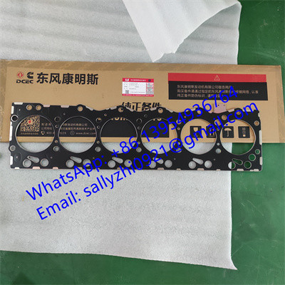 ORIGINAL CUMMINS Cylinder Head Gasket C2830704, CUMMINS suku cadang untuk DONGFENG 6CT Mesin