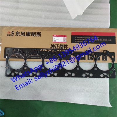 ORIGINAL CUMMINS Cylinder Head Gasket C2830922, CUMMINS suku cadang untuk DONGFENG 6CT Mesin