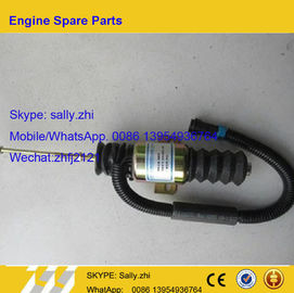 klep solenoid pemadam api asli, 13034654, untuk Weichai Deutz TD226B WP6G125E22, bagian mesin weichai untuk dijual
