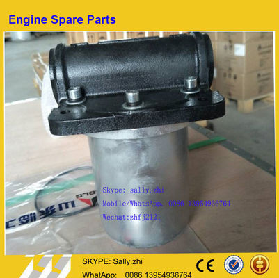 Filter SDLG asli QF60M33G-1, Oil filter assembly 4120000034 4110000507 untuk wheel loader LG956L