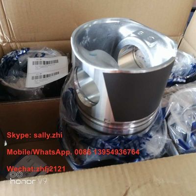 Piston asli 13038398 untuk mesin weichai WP6G125E22, bagian utama mesin weichai untuk dijual