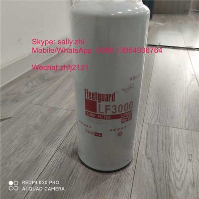 Filter minyak Fleetguard baru LF3000 untuk mesin Cummins, suku cadang mesin Cummins untuk wheel loader LG959