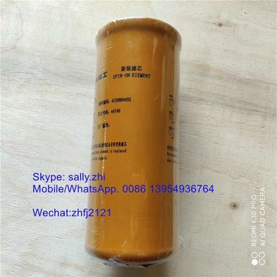 Filter Spin-on-element baru, 4120004492, suku cadang wheel loader untuk wheel loader LG938/LG956/LG958/LGS968