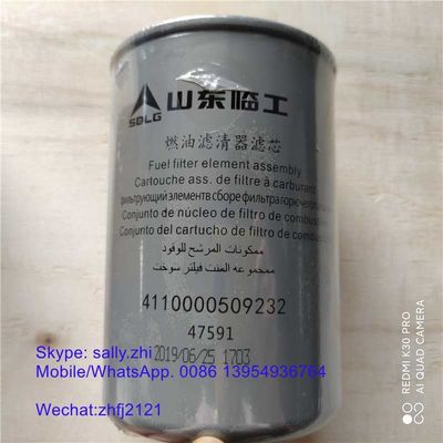 FUEL FILTER INSERT, 4110000509232, suku cadang mesin konstruksi untuk wheel loader LG936L
